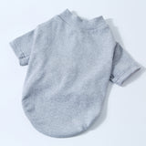 Maxbell Maxbell 100% Cotton Dog Shirt Clothes Puppy Two feet Clothing Fashion Gift L gray