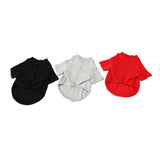 Maxbell Maxbell 100% Cotton Dog Shirt Clothes Puppy Two feet Clothing Fashion Gift L red