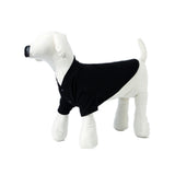 Maxbell Maxbell 100% Cotton Dog Shirt Clothes Puppy Two feet Clothing Fashion Gift M black