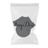 Maxbell Maxbell 100% Cotton Dog Shirt Clothes Puppy Two feet Clothing Fashion Gift M black