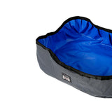 Maxbell Maxbell Portable and Foldable Cat Litter Box Case Kitty Toilet Seat Dusty Blue