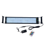 Maxbell Maxbell Remote Control LED Aquarium Light with Extendable Bracket EUPlug 51.5x10x5cm