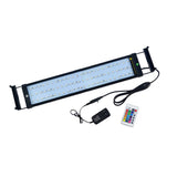 Maxbell Maxbell Remote Control LED Aquarium Light with Extendable Bracket EUPlug 51.5x10x5cm