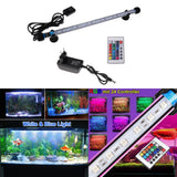 Maxbell Maxbell Water Aquarium Fish Tank LED Light SMD Bar Lamp EU 220V 37cm RGB