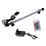 Maxbell Maxbell Water Aquarium Fish Tank LED Light SMD Bar Lamp EU 220V 37cm RGB