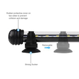 Maxbell Maxbell Water Aquarium Fish Tank LED Light SMD Bar Lamp EU 220V 37cm White Blue