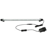 Maxbell Maxbell Water Aquarium Fish Tank LED Light SMD Bar Lamp EU 220V 37cm White Blue