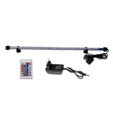 Maxbell Maxbell Water Aquarium Fish Tank LED Light SMD Bar Lamp EU 220V 57cm RGB