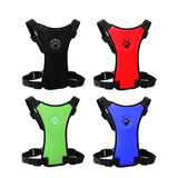 Maxbell Maxbell Breathable Mesh Pet Cat Dog Harness Leash Set for Pet Puppy Vest M Red