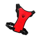 Maxbell Maxbell Breathable Mesh Pet Cat Dog Harness Leash Set for Pet Puppy Vest M Red