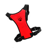 Maxbell Maxbell Breathable Mesh Pet Cat Dog Harness Leash Set for Pet Puppy Vest M Red
