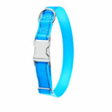 Maxbell Maxbell Adjustable and Reflective Pet Dog Cat Collar Puppy Neck Buckle Strap S Blue