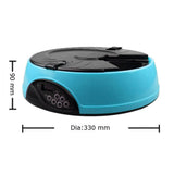 Maxbell Maxbell Automatic LCD Display Pet Timing Food Dispenser Auto Feeder 6-Meal Blue