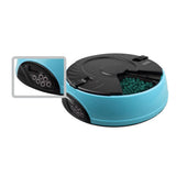 Maxbell Maxbell Automatic LCD Display Pet Timing Food Dispenser Auto Feeder 6-Meal Blue