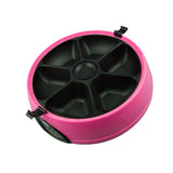 Maxbell Maxbell Automatic LCD Display Pet Timing Food Dispenser Auto Feeder 6-Meal Pink