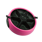 Maxbell Maxbell Automatic LCD Display Pet Timing Food Dispenser Auto Feeder 6-Meal Pink