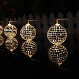 Maxbell String Light Christmas Lamp 10LED Wedding Party Decor Ball#Warm White - Aladdin Shoppers