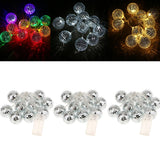 Maxbell String Light Christmas Lamp 10LED Wedding Party Decor Ball#4 Color - Aladdin Shoppers