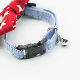 Maxbell Maxbell Pet Dog Cat Holiday Party Bow Tie Collars With Ring Bell M Red-Star