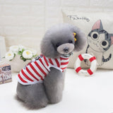 Maxbell Maxbell 100% Cotton Adorable Dog Clothes Doggy Shirt Vest Puppy Apparel Clothing S Red