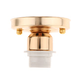 Maxbell 2 pcs Elegant Iron Crystal Ceiling Light Cover Chandelier Pendant Lampshade