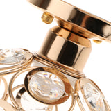 Maxbell 2 pcs Elegant Iron Crystal Ceiling Light Cover Chandelier Pendant Lampshade
