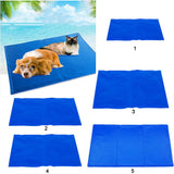 Maxbell Maxbell Multifunctional Waterproof Pet Dog Cat Chilly Ice Mat Cool Bed Pad 5-90x60cm