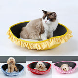 Maxbell Maxbell Super Soft Removable Pet Cat Dog Warm House Cushion Sleep Mat Pad Yellow