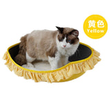 Maxbell Maxbell Super Soft Removable Pet Cat Dog Warm House Cushion Sleep Mat Pad Yellow