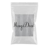 Maxbell Rod Pocket Satin Window Curtains Blackout Shade Curtains 200x250cm Grey - Aladdin Shoppers