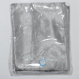 Maxbell Rod Pocket Satin Window Curtains Blackout Shade Curtains 200x250cm Grey - Aladdin Shoppers