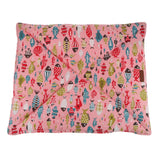 Maxbell Maxbell Cute Fish Print Spring Summer Dual Use Pet Dog Cat Chushion Pillow Bed Pink