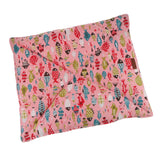 Maxbell Maxbell Cute Fish Print Spring Summer Dual Use Pet Dog Cat Chushion Pillow Bed Pink