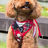 Maxbell Maxbell 10 Styles Adjustable Pet Dog Puppy Vest with Matching Lead Leash Set 1#