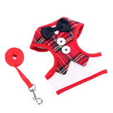 Maxbell Maxbell 10 Styles Adjustable Pet Dog Puppy Vest with Matching Lead Leash Set 1#