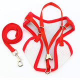Maxbell Maxbell 10 Styles Adjustable Pet Dog Puppy Vest with Matching Lead Leash Set 1#