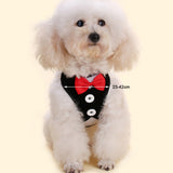 Maxbell Maxbell 10 Styles Adjustable Pet Dog Puppy Vest with Matching Lead Leash Set 3#