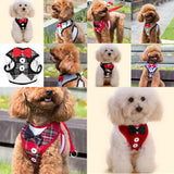 Maxbell Maxbell 10 Styles Adjustable Pet Dog Puppy Vest with Matching Lead Leash Set 3#
