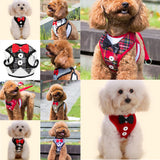 Maxbell Maxbell 10 Styles Adjustable Pet Dog Puppy Vest with Matching Lead Leash Set 3#