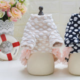 Maxbell Maxbell 100% Cotton Lovely Pet Thick Clothing Dog Cat Party Costume Dress XL