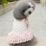 Maxbell Maxbell 100% Cotton Lovely Pet Thick Clothing Dog Cat Party Costume Dress XL