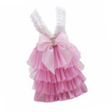 Maxbell Maxbell Fancy Dog Cat Dog Dress Korean Style Wedding Dress Party Costume Outfit M