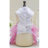 Maxbell Maxbell Fancy Dog Cat Dog Dress Korean Style Wedding Dress Party Costume Outfit S