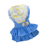 Maxbell Maxbell Dog Pet Princess Lace Dress Puppy Polka Dots Tutu Skirt Party Costume M