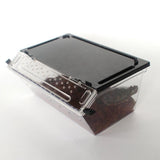 Maxbell Maxbell Reptile Lizard Spider Beetle Scorpion Insect Vivarium Feed/Rearing Box Black