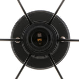 Maxbell 3 pcs Vintage Wire Diamond Loft Pendant Ceiling Light Lamp Cage Shade