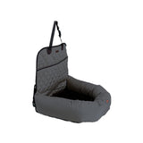 Maxbell Maxbell Functional Pet Front Seat Cover Protector Soft Pet Booster Bed&Lounge Grey