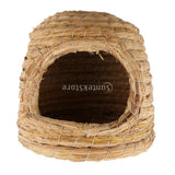 Maxbell Maxbell Handwoven Straw Bird Cage Hamster Rat Squirrel Parrot Chinchilla Bed House L