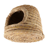 Maxbell Maxbell Handwoven Straw Bird Cage Hamster Rat Squirrel Parrot Chinchilla Bed House L
