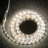 Maxbell LED Light Strip AC220V Power Supply LED Rope Light Home Decor 2m White - Aladdin Shoppers